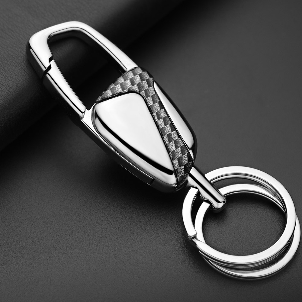 Personalized Keyring Double Sw - Initial Ring Custom 评论和价格