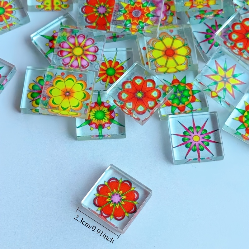 100/200g Transparent Glass Mos - Photo Mosaic Print 评论和价格