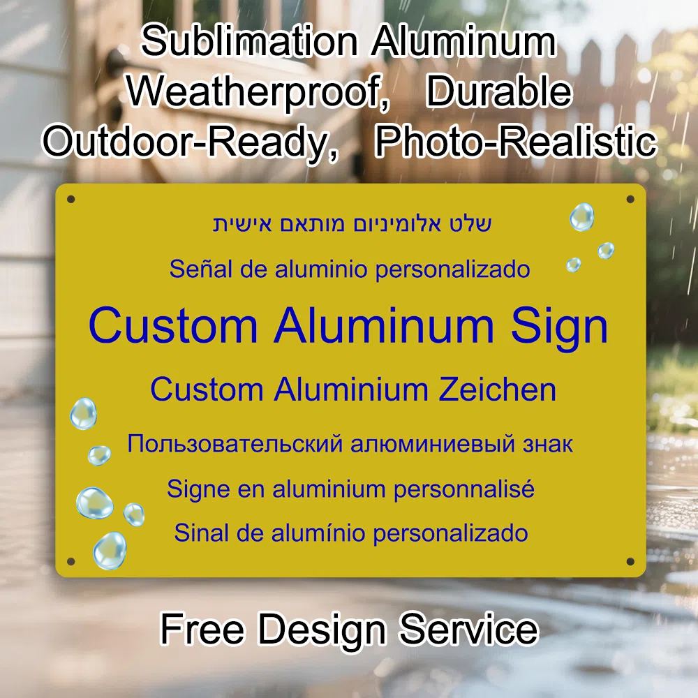 Custom Aluminum Metal Sign Per - Pet Portrait Custom 评论和价格