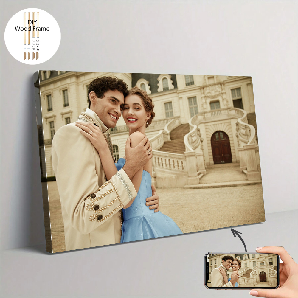 1 pc Custom Photo with DIY fra - Pet Portrait Custom 评论和价格