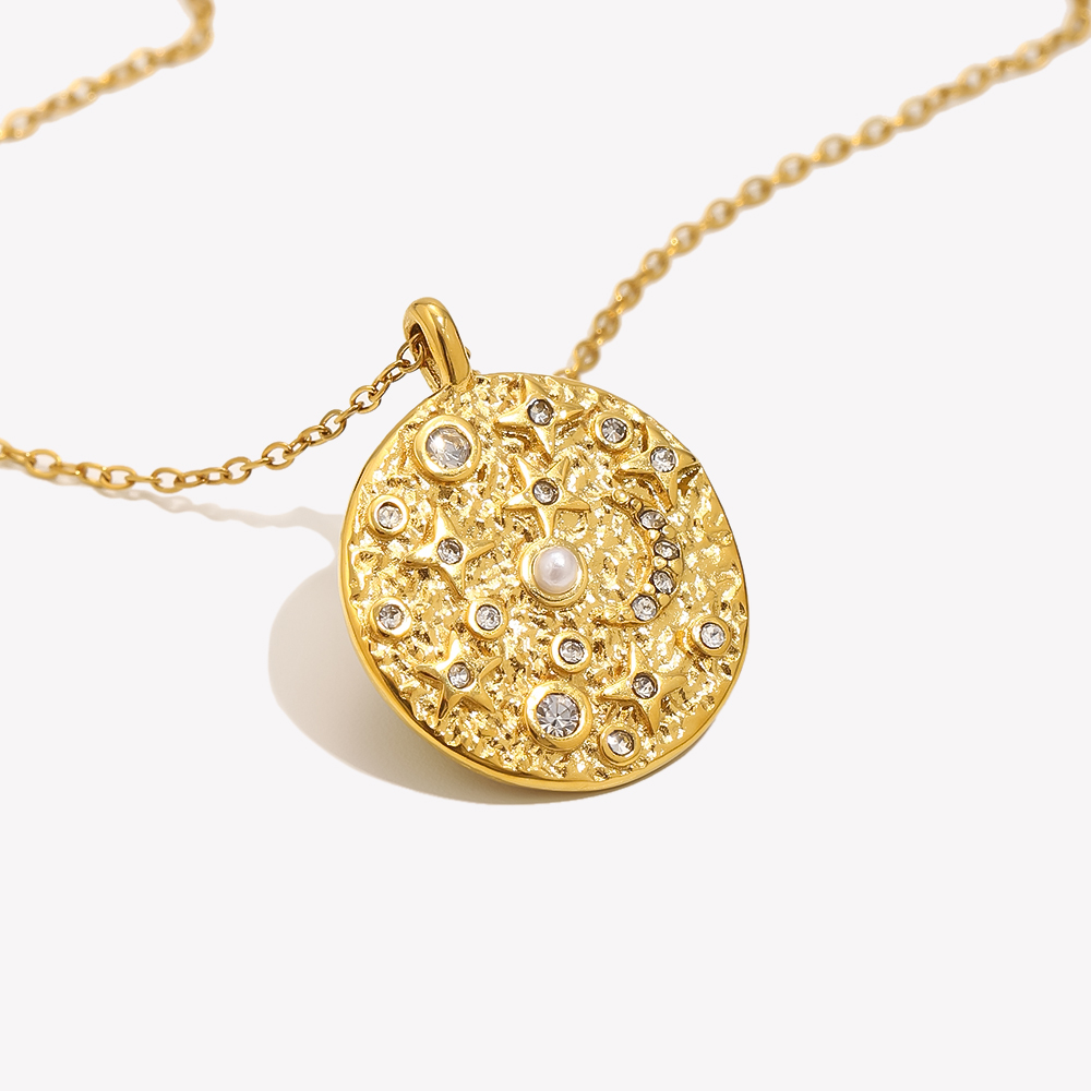 E.B.belle Design Elegant Pearl - Birth Flower Necklace 评论和价格